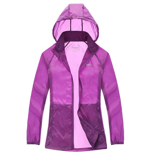 Rax Sunscreen Outwear Clothing Spring & Summer Hiking Sun Uv Protection-shoes-Ruixing Outdoor Store-light purple women-S-Bargain Bait Box