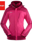 Rax Winter Outdoor Waterproof Jacket For Men And Women 3 In 1 Windproof-shoes-LKT Sporting Goods Store-Taohong women-S-Bargain Bait Box