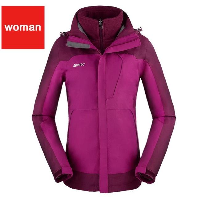 Rax Winter Outdoor Waterproof Jacket For Men And Women 3 In 1 Windproof-shoes-LKT Sporting Goods Store-Zihong-S-Bargain Bait Box