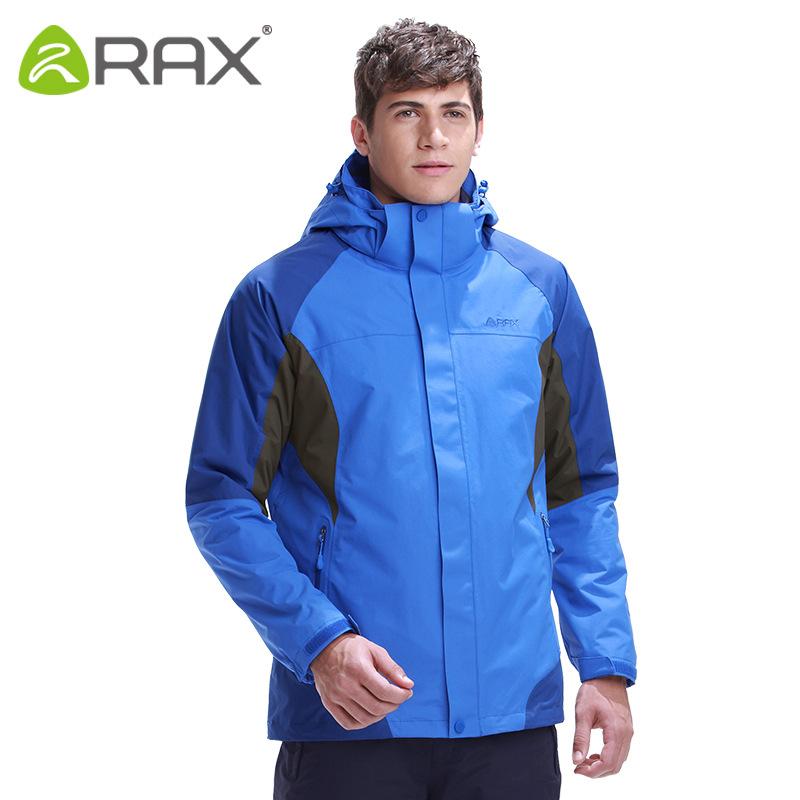 Rax Winter Outdoor Waterproof Windproof Softshell Jacket Men&#39;S Hiking Jacket Men-shoes-LKT Sporting Goods Store-cailan Jacket-M-Bargain Bait Box