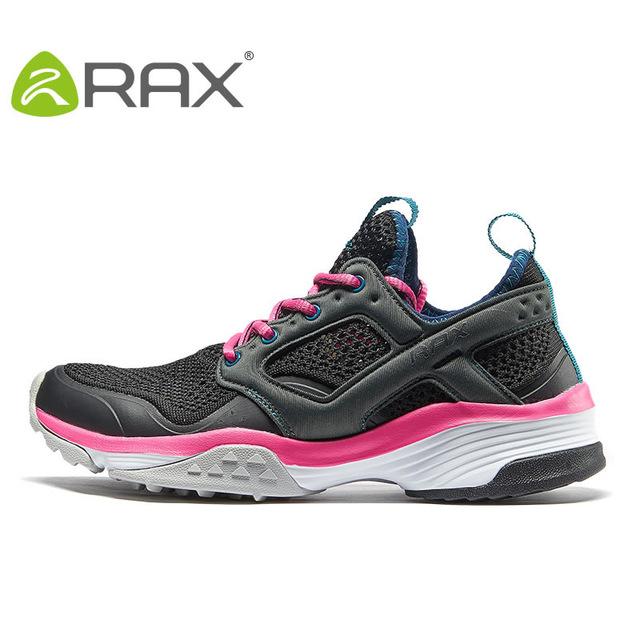 Rax Womens Breathable Trail Running Shoes Woman Light Outdoor Sports Sneakers-shoes-Sexy Fashion Favorable Store-Black-5.5-Bargain Bait Box