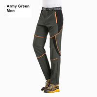 Ray Grace Men'S Women'S Outdoor Pants Summer Quick Dry Stretched Breathable-fishing pants-Classic Canon Store-Men Army Green-S-Bargain Bait Box