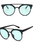 Rbrovo Vintage Butterfly Sunglasses Women Luxury Plastic Ocean Lens Sun-Sunglasses-RBROVO Boutique Store-Black Green-Bargain Bait Box