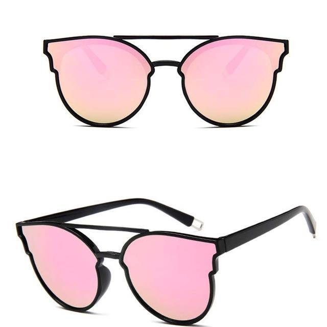 Rbrovo Vintage Butterfly Sunglasses Women Luxury Plastic Ocean Lens Sun-Sunglasses-RBROVO Boutique Store-Black Pink-Bargain Bait Box