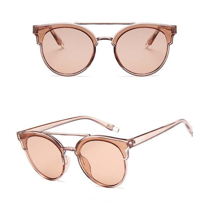 Rbrovo Vintage Butterfly Sunglasses Women Luxury Plastic Ocean Lens Sun-Sunglasses-RBROVO Boutique Store-Tea-Bargain Bait Box