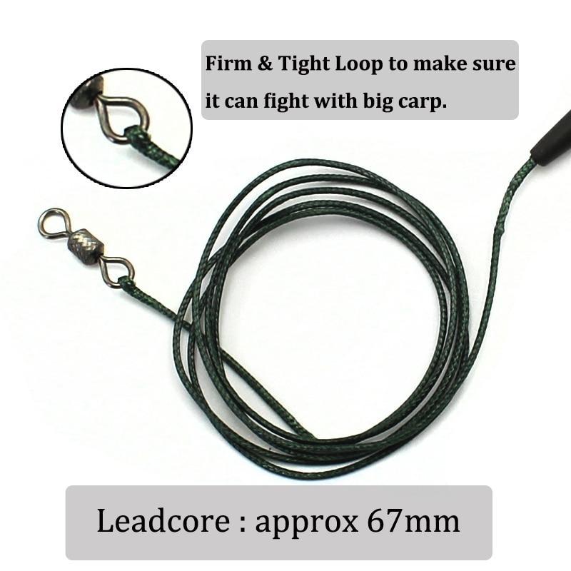 Ready Tie Carp Fishing Hair Rigs Terminal Tackle Link Hook Fishing Chod Loop-Fishing Tackle Boxes-Carp Fishing Club Store-with Hook Size 2-Bargain Bait Box