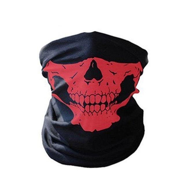 Relefree Outdoor Hiking Skull Scarf Mask Windproof Variety Turban Magic-Outdoor Shop-Red-Bargain Bait Box