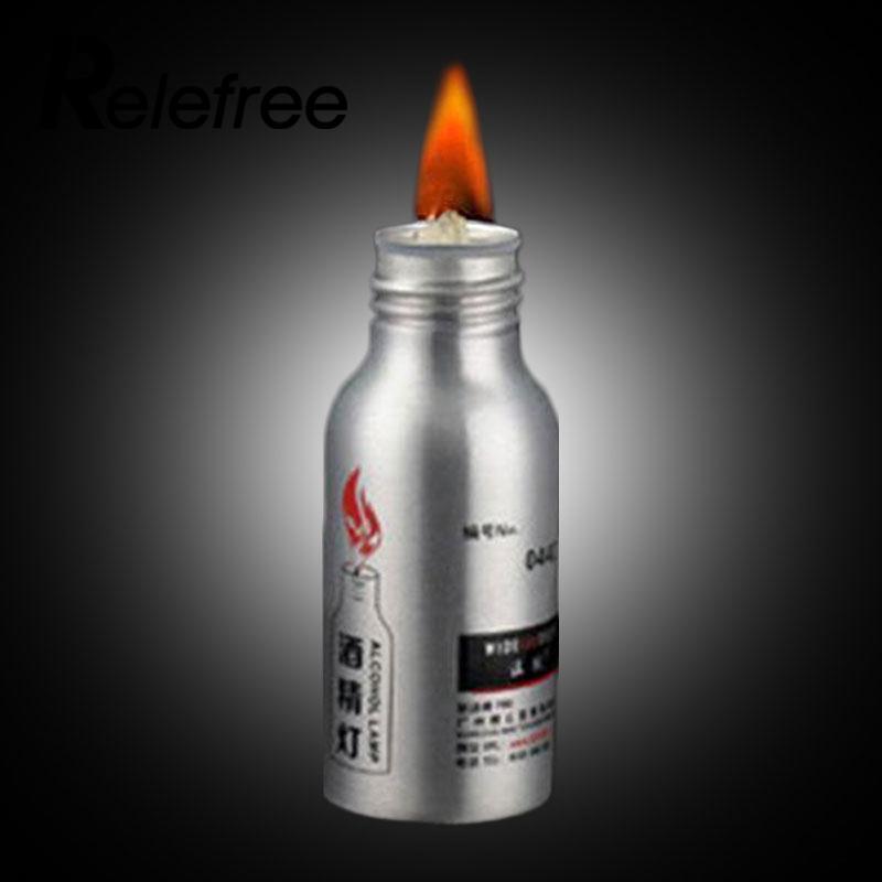 Relefree Portable Durable 50Ml Alcohol Lamp Lab Equipment Heating Burner Fire-Sports Life Kingdom-Bargain Bait Box