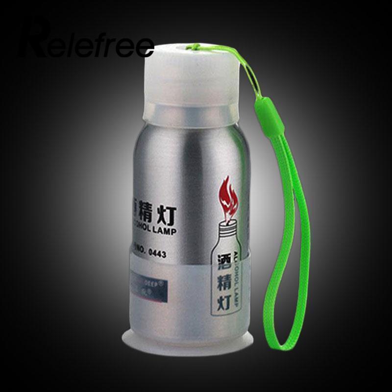 Relefree Portable Durable 50Ml Alcohol Lamp Lab Equipment Heating Burner Fire-Sports Life Kingdom-Bargain Bait Box