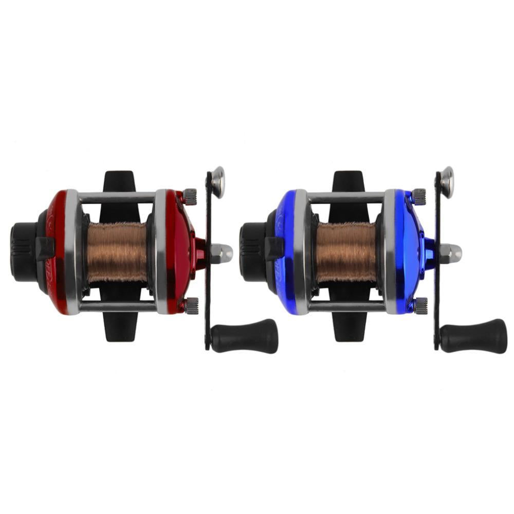 Right Handed Reel Round Baitcasting Fishing Reel Saltwater Fishing Reel-Baitcasting Reels-TopYK-S Outdoor Store-Red-Bargain Bait Box