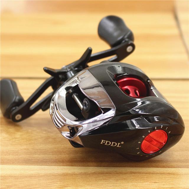 Right/Left Hand Baitcasting Reel 6+1 Ball Bearings Metal Line Cup Fishing Fly-Baitcasting Reels-YPYC Sporting Store-Left Hand-Bargain Bait Box