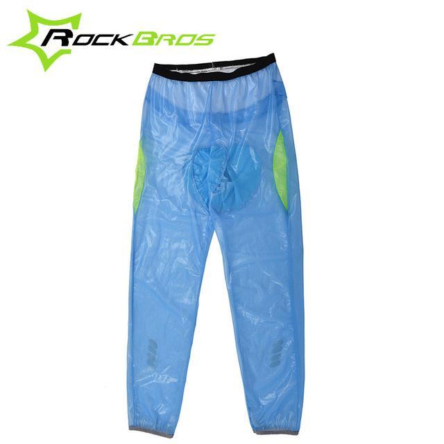 Rockbros Hiking Pants Outdoor Rainproof Cover Trousers Outwear Windproof Mount-Gobike Store-Blue-S-Bargain Bait Box