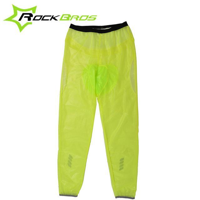 Rockbros Hiking Pants Outdoor Rainproof Cover Trousers Outwear Windproof Mount-Gobike Store-Green-S-Bargain Bait Box
