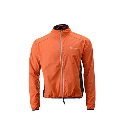 Rockbros Running Jacket Windproof Vest Cycling Sports Raincoat Jersey Hiking-GiantBicycle Store-Jacket Orange-S-Bargain Bait Box