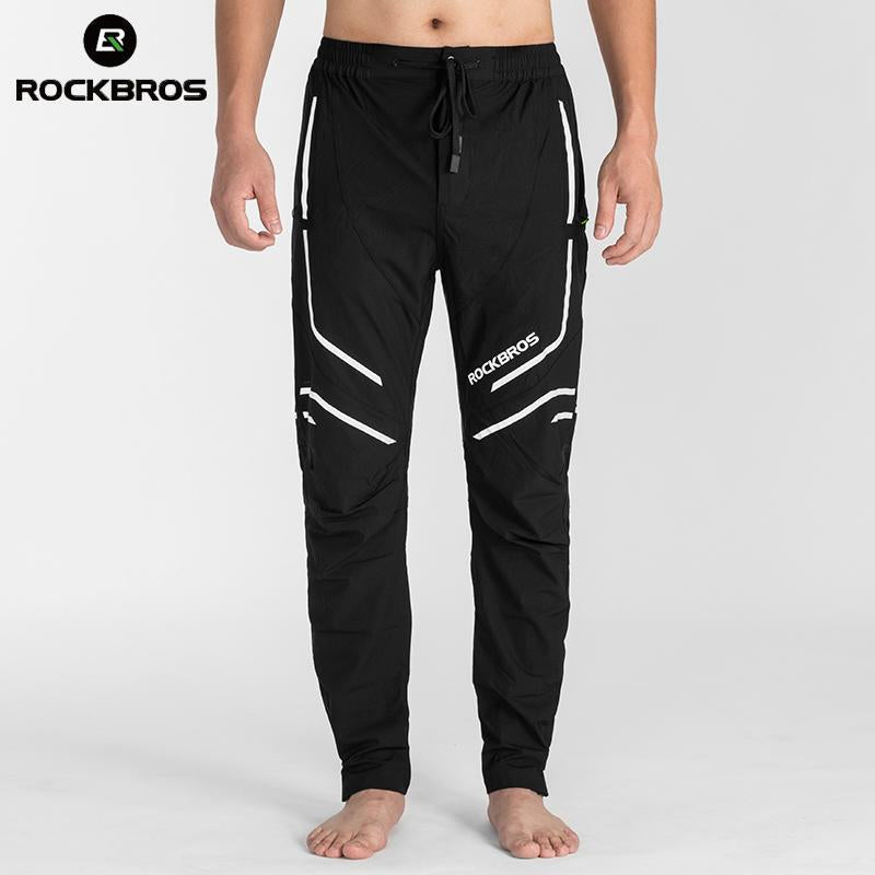 Rockbros Running Pants Elasticity Trousers Band Reflective Breathable Hiking-Gobike Store-Meteor-S-Bargain Bait Box