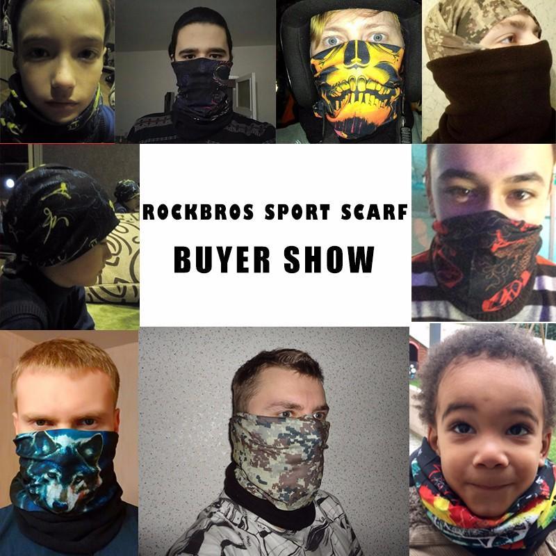 Rockbros Thermal Windproof Hiking Bandana Scarf Neck Warm Face Mask Scarfs-Gobike Store-ZRTJ 3357-Bargain Bait Box