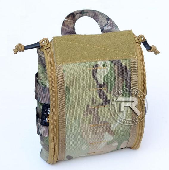 Rocotactical Emergency Military Medical Bag Molle Emt Tactical Medic Pack-Emergency Tools &amp; Kits-Bargain Bait Box-CP Mulitcam-Bargain Bait Box