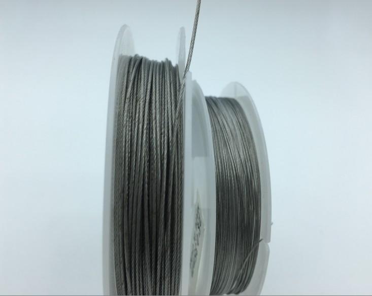 Rompin 10M Fishing Stainless Steel Wire Line 7 Strands Trace Coating Wire Leader-Rompin Fishing Store-0i30mm-Bargain Bait Box