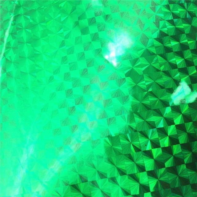 Rompin 7Pcs 10*20Cm Holographic Adhesive Film Flash Tape Lure Making Fly Tying-Rompin Fishing Store-7pcs green-Bargain Bait Box