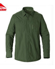 Royalway Camping Hiking Shirts Quick Dry Breathable Uv Proof 50+ Full Length-Shop2793068 Store-mj0702 Green-M-Bargain Bait Box