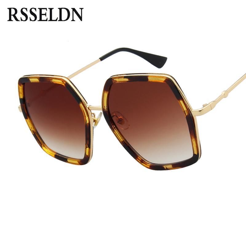 Rsseldn Fashion Hexagon Sunglasses Women Brand Luxury Gradient Lens Sun-Sunglasses-RSSELDN Official Store-01-Bargain Bait Box