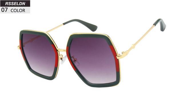 Rsseldn Fashion Hexagon Sunglasses Women Brand Luxury Gradient Lens Sun-Sunglasses-RSSELDN Official Store-07-Bargain Bait Box