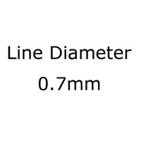 Running Line Level 100Ft Fly Fishing Line Floating Fly Line Diameter 0.7 / 0.8 /-AnglerDream Store-White-Bargain Bait Box