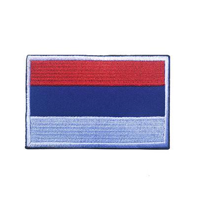 Russia Country Flag Outdoor Tools 3D Embroidery Hook Loop Fasten Cloth-explore world Store-2-Bargain Bait Box