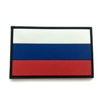 Russia Country Flag Outdoor Tools 3D Embroidery Hook Loop Fasten Cloth-explore world Store-3-Bargain Bait Box