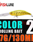 Russian Trolling Bait 17G/130Mm Pesca Fishing Lure Wobblers Minnow Hard Bait-A Fish Lure Wholesaler-COLOR2-Bargain Bait Box