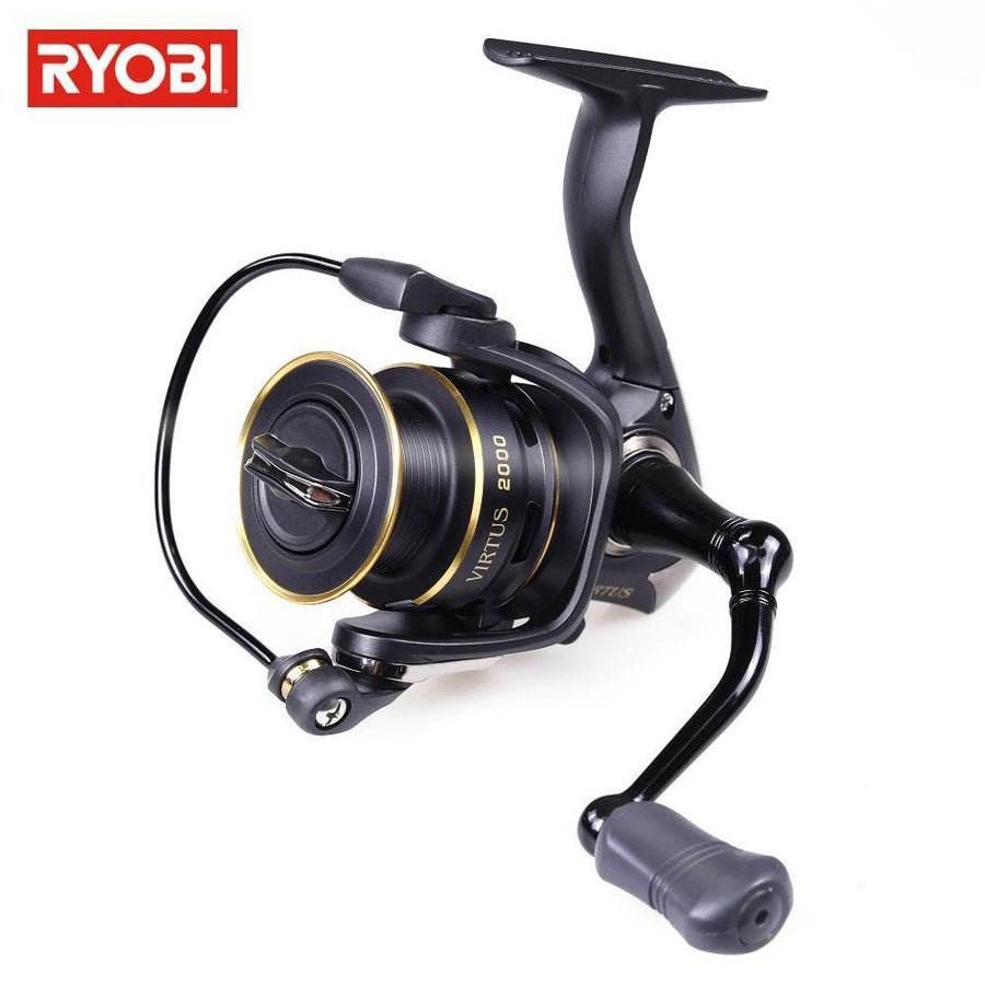 Ryobi Virtus 1000-6000 Spinning Reel 5.1:1/5.0:1 Metal Spool Max Drag Up To-Spinning Reels-AOTSURI Fishing Tackle Store-1000 Series-Bargain Bait Box