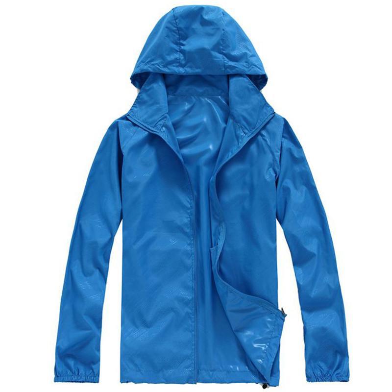 S Jacket Windbreaker Waterproof And Windproof Jackets Camping Clothes Thin-Rain Coats-Bargain Bait Box-Red-XS-Bargain Bait Box