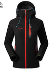 Saenshing Outdoor Softshell Jacket Women Windproof Waterproof Jacket Polyester-Bright shop-L3A2062-S-Bargain Bait Box