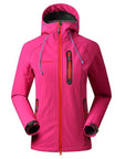Saenshing Outdoor Softshell Jacket Women Windproof Waterproof Jacket Polyester-Bright shop-L3A2063-S-Bargain Bait Box