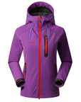 Saenshing Outdoor Softshell Jacket Women Windproof Waterproof Jacket Polyester-Bright shop-L3A2064-S-Bargain Bait Box