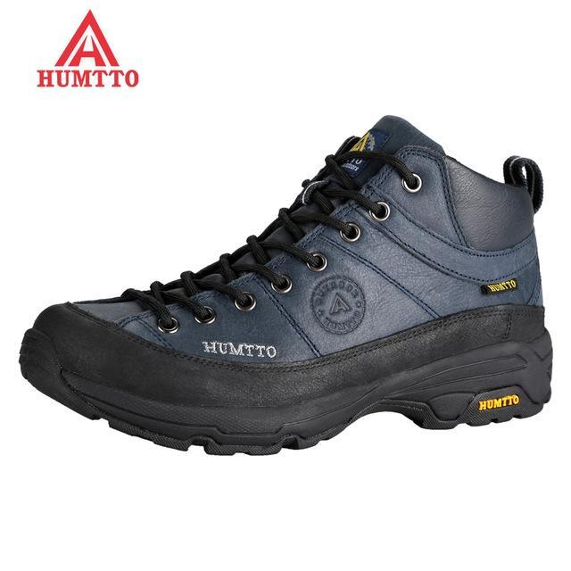 Sale Outdoor Hiking Shoes Men Trekking Boots Camping Sneakers Scarpe Uomo-GUIZHE Store-Dark blue-7-Bargain Bait Box