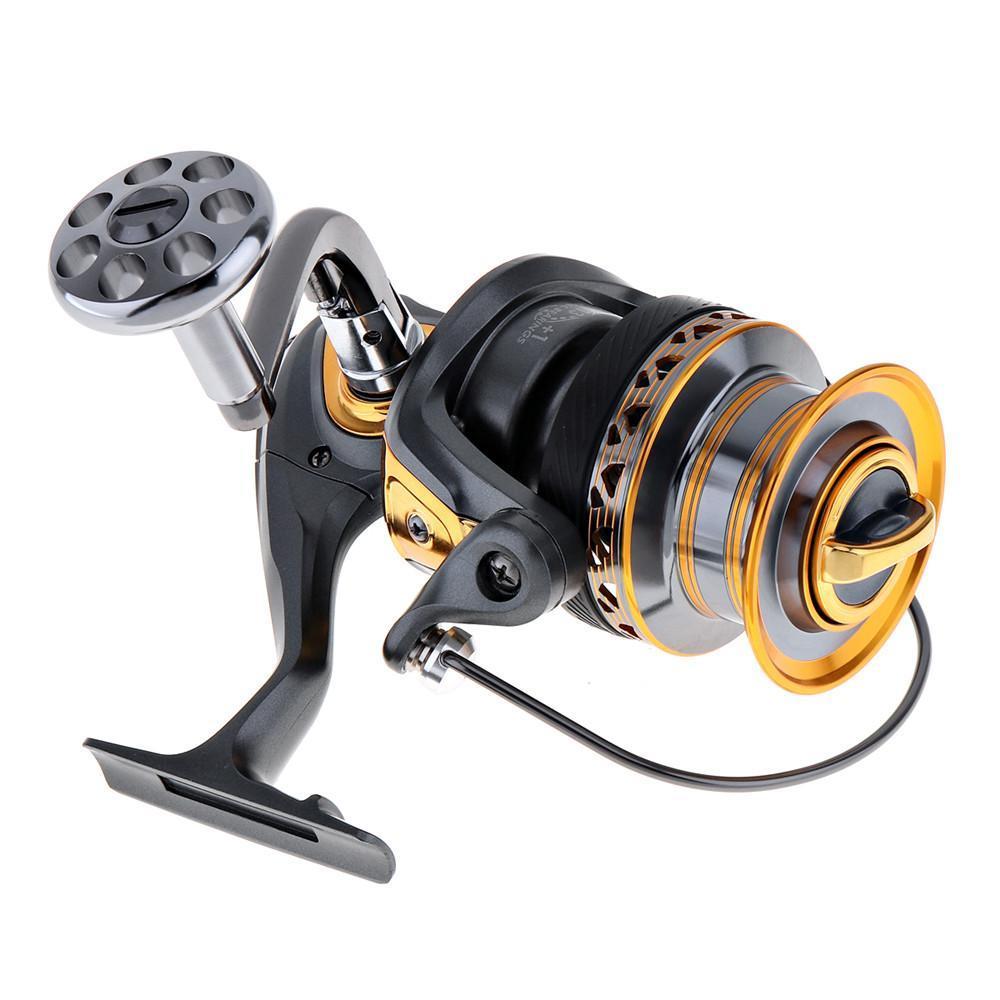 Sales Aluminum Spool Spinning Fishing Reel 6000/7000 Series 13+1 Ball Bearings-Spinning Reels-AgileDragon Outdoor Equipment Store-6000 Series-Bargain Bait Box