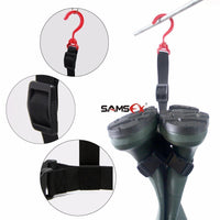 Samsfx Fishing Wader Boot Hanger Strap Belt For Drying Wader Rack Storage-SAMSFX Official Store-Bargain Bait Box