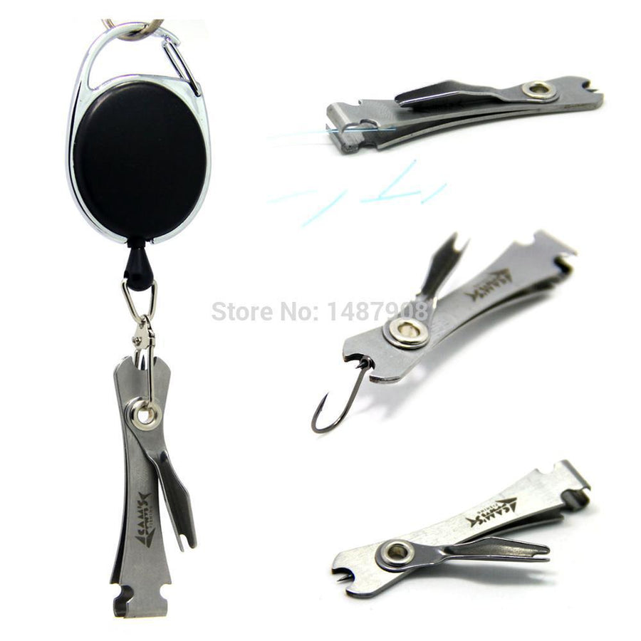 Samsfx Fly Fishing Nippers Line Cutter Clipper Tie Fast Nail Knot Tying Tool
