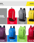 Samstrong 10L Boy Girls Sport Bags Hiking Camping Outdoor Travel Black Backpacks-SAMSTRONG Official Store-Black-Bargain Bait Box