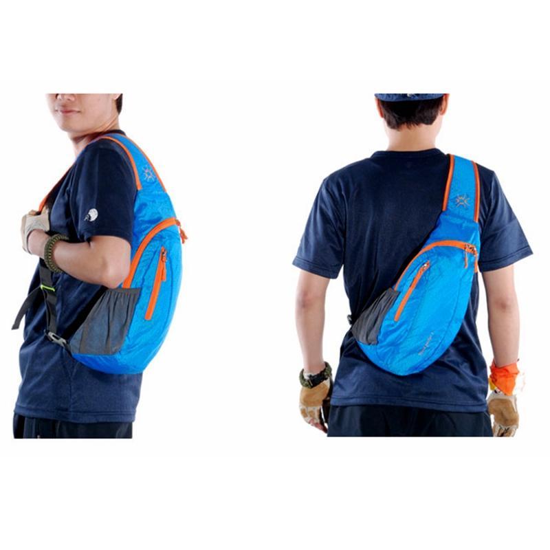 Samstrong 7L Crossbody Bag Chest Pack Men Women Sport Bags Outdoor Shoulder-SAMSTRONG Official Store-Black-Bargain Bait Box