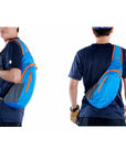 Samstrong 7L Crossbody Bag Chest Pack Men Women Sport Bags Outdoor Shoulder-SAMSTRONG Official Store-Black-Bargain Bait Box