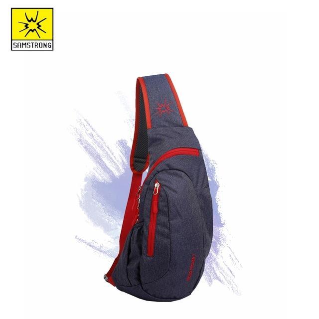 Samstrong 7L Crossbody Bag Chest Pack Men Women Sport Bags Outdoor Shoulder-SAMSTRONG Official Store-Blue jeans-Bargain Bait Box