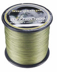 Saratoga 8 Strands 100% Pe Braided Fishing Line Multifiament Fishing Wire-AGEPOCH Fishing Tackle Co., Ltd.-Army Green-0.6-Bargain Bait Box