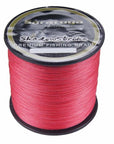 Saratoga 8 Strands 100% Pe Braided Fishing Line Multifiament Fishing Wire-AGEPOCH Fishing Tackle Co., Ltd.-Red-0.6-Bargain Bait Box