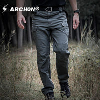 S.Archon Ix7 Outdoor Sports Camping Riding Hiking Tactical Pants Men Trousers-Climbers Outdoor Store-Black-S-Bargain Bait Box