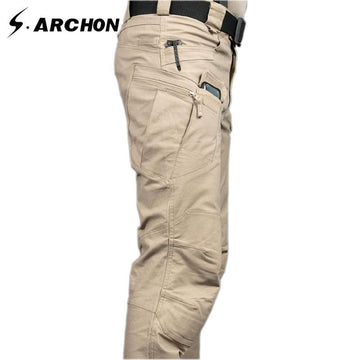 S.Archon Ix7 Outdoor Sports Camping Riding Hiking Tactical Pants Men Trousers-Climbers Outdoor Store-Black-S-Bargain Bait Box