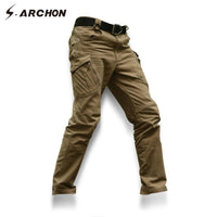 S.Archon Ix9 City Tactical Pants Men Cargo Pants Swat Army Military Pants-s.archon Enterprise Store-Black-S-Bargain Bait Box