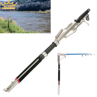 Sea River Lake Pool Fishing Automatic Fishing Rod Stainless Steel & Glass-Automatic Fishing Rods-LoveSport Store-2.4 m-Bargain Bait Box