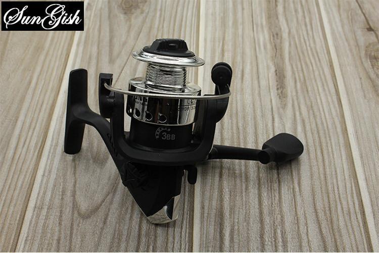 Seagish Ct200 Spinning-Type Fishing Reel Fishing Supplies Outdoor 3Bb Plated-Gishers Online Store-Gold-Bargain Bait Box